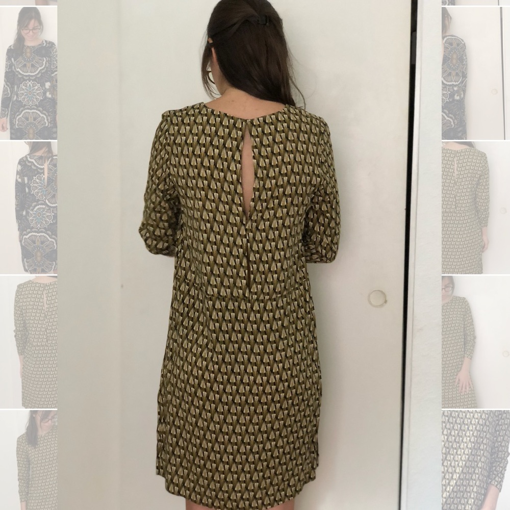 Beautiful Back Button Up Dress - Picture 2 of 4